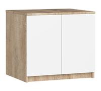 Akord Haut De Meuble Pour Armoire Star Chêne Sonoma/Blanc 60X51X55
