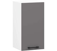 Akord Meuble haut de cuisine Oliwia - Blanc/Gris graphite