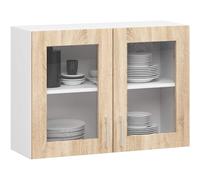 Akord Meuble haut vitrine cuisine - Blanc