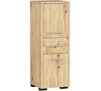 Akord Colonne Salle De Bain Étroit Chêne Artisan 30X30X85