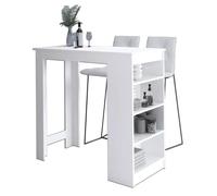 Akord Table de bar - Blanc