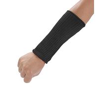 Akozon 1 Paire Manchettes de Bras, 20cm Bras Anti-Coupure étui de Protection en Acier Inoxydable de Jardinage Boucher Verre Usine Travail Outil de Protection de sécurité