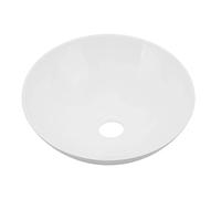 Akozon 327.6x327.6x129.1mm Rond Acrylique Vasque pour Bateau Yacht Salle | Lavabo rond en acrylique de 327.6x327.6x129.1mm, pour vanité de salle de bains de Yacht de camping-car, bol d\'évier de