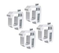 Akozon 4 Pièces Pinces pour Capot de Camion, Acier allié | Construction en Acier allié avec Revêtement de Protection contre la Rouille, Profondeur de Gorge 2 Pouces