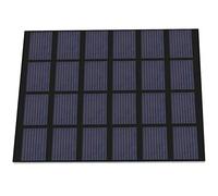 Akozon 6V 1.5W Panneau Solaire en Polysilicium Laminé PET | Batterie de bricolage compacte pour jouets solaires d\'extérieur, lampes, laminé pour animaux de compagnie, conception légère
