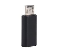Akozon Adaptateur Convertisseur Type-C, Design Compact en Aluminium (BLACK) | Vitesse de données de 481 Mbps, Plug and Play, placage haute densité, léger et forte compatibilité.