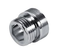 Akozon Adaptateur de Robinet 24 Mm, Purificateur d'eau en Cuivre Robinet Geyser Filtre à Eau Femelle 22 Mm Aérateur Adaptateur Accessoires 1 PC 22 Mm (G1 2) 24 Mm (G3 4) Cuisine (24mmto15mm)
