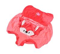 Akozon Akozon Baby Assiet Chaid Sofa - Cartoon Shape Infant Support Canapa avec Design en Peluche, Résistant à la Dérapage, 2 Trous Avant pour le Confort et la sécurité, le Canapé-tout-petit de