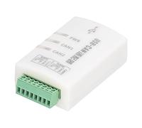 Akozon Analyseur de Bus Can Adaptateur USB Équipement de Composants électroniques à 2 Canaux pour ZLG USBCANJ19392A Accessoires Professionnels (2A)