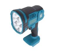 Akozon Baladeuse LED sans Fil 1500lm à Main avec Tête Pivotante pour | Lampe de travail LED sans fil rechargeable, compatible avec les batteries au lithium 18 V, parfaite pour les ateliers et