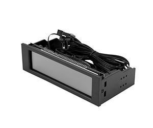Akozon Contrôleur de Ventilateur D'ordinateur avec écran LCD, Mode Manuel | Grand écran LCD, contrôle de la température, température d\'alarme 40-90 °C