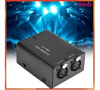 Akozon Contrôleur d'Éclairage Contrôleur USB vers DMX512, Module de Décodeur D'éclairage DMX 512 electronique -controleur