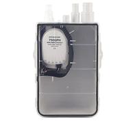Akozon DC 750GPH Pompe de Cale, Automatique, Entrées Multi-Tailles pour | Submersible, 12 V/24 V, facile à nettoyer, levage vertical de 11 pieds, construction ABS.
