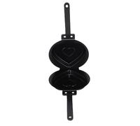 Akozon Double Sided Pancake Maker, Non Stick Cooking Pan (BLACK) | Répartition uniforme de la chaleur, facile à utiliser, matériau en acier Ti robuste, adapté à une cuisson polyvalente
