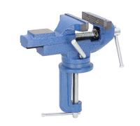 Akozon Étau D'établi 80mm Mâchoire 360 Degrés Rotation Acier C45 | Acier forgé à haute dureté, pince de table universelle, antidérapante, pour le travail du bois et des métaux