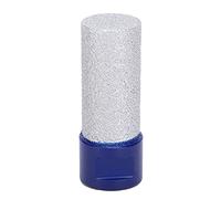 Akozon Fraise à Filetage Diamant à Sec, Ouverture Brasée de 25 Mm, Foret d'alésage pour Marbre, Granit, de Carrelage et Conception de Filetage sécurisé (25CM)