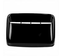 Akozon Garniture Universelle pour Aération de Capot de Voiture, Moulure de Sortie d'air en ABS pour Capot Moteur, écope D'admission Décorative pour Véhicules à Plat - Noir, 40 X