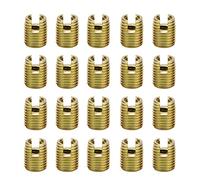 Akozon Inserts filetés 20pcs 302 Acier au Carbone Kit de Réparation de Vis avec insert fileté autotaraudeuse(Intérieur M2x0.4 Extérieur, M4.5x0.5: 6mm)
