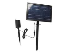 Akozon Kit de Pompe Solaire 8W avec Tuyau et Pierres à Bulles pour Poissons d'aquarium de Bassin 3 Modes Oxygénateur Portable IP65