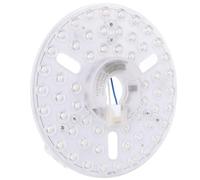 Akozon Kit d'éclairage du Ventilateur de Plafond LED de 6,3 Pouces - Panneau de Remplacement de Lumière 3CCT de 3cc à 24W pour les Ventilateurs de Plafond, Lustre, Monture à Chasse d'eau et (230V)