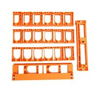 Akozon Kit D'installation de Charnière de Porte Dissimulée, Charnière 3D