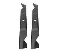 Akozon Lame de Tondeuse à Haute Levée pour Tracteur de Pelouse, Remplacement de Pont de 46 Pouces 58cm, en Acier au Carbone pour YTH22V46 YTH20K46 RZ4621 2 Pièces