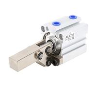 Akozon Levier de Bras de Serrage Alc32, Cylindre Pneumatique, Cylindre à Double Effet, Métal élevé pour équipement d'automatisation Industrielle (#2)
