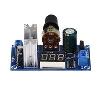 Akozon Lm317 Alimentation avec Affichage Numérique | Dissipateur thermique inclus, entrée, conception légère