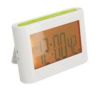 Akozon Minuterie Numérique 24 Heures Compte à Rebours avec Alarme Vibration Flash Light Support Arrière Magnétique Cuisine Cuisine Entraînement Salle de ureau ABS Silicone Gris (Green)