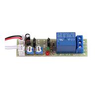 Akozon Module relais temporisateur - Minuterie réglable - Temporisation - Interrupteur marche/arrêt - Module relais DC 5 V/12 V/24 V 0-15 min/0-60 min - Module relais (DC12 V, 0-60 minutes)