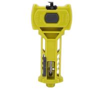 Akozon Outil de Mortaise de Porte pour Portes de 1 3/8" et 1 3/4" Kit d'installation de Burinage Précis avec Lames Rondes, Clôture Réversible, Conception en Plastique