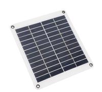 Akozon Panneau Solaire Portable 10W pour Batterie 9-12V, Haute