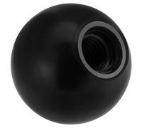 Akozon Poignée de Bouton Rond en Plastique pour Machine de Tracteur de Tour Universelle 10 Pièces Rouge Am8X25, Poignée, Surface, pour équipement CNC, Outils de Travail du Bois et Machines (AM8*25)