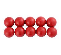 Akozon Poignée de Bouton Rond en Plastique pour Machine de Tracteur de Tour Universelle 10 Pièces Rouge Am8X25, Poignée, Surface, pour équipement CNC, Outils de Travail du Bois et Machines (AM8*25)