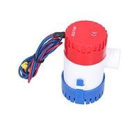 Akozon Pompe de Cale 12 V/24 V 500 Gph Pompe Submersible pour Bateaux - de Cale électrique Automatique avec Boîtier en ABS Résistant aux Chocs et Arbre en Acier Inoxydable - Résistante à la (DC24V