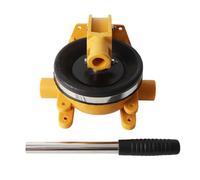 Akozon Pompe de Cale Manuelle, Transfert D'eau en Acier Inoxydable de 1,5 | Construction ABS, Utilisation Marine, Aucune Alimentation Requise, Interface de Tuyau de 38 Mm, Drainage de Bateau Compact,