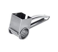 Akozon Râpe à Fromage Rotative en Acier Inoxydable, Artisanat de Cuisine Multifonctionnel, 1 Tambour, Outil de Tranche et de Déchiquetage