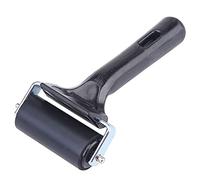 Akozon Rouleau en Caoutchouc Brayer, Applicateur D'encre de Pinceau pour | Outil d\'art, brosse à rouleau, prise facile, pour la peinture, noir