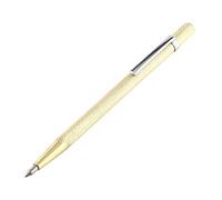 Akozon Stylo Graveur Portable Scriber outil pour Bijoux Métal Verre Pierre Plastique Bois En Céramique Engraver Scribe(Or)