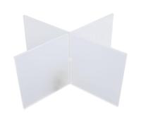 Akozon Support de Livre en Acrylique Transparent, Moderne, pour Décoration de Table Basse, Cadre d'affichage, Design et Résistant aux Rayures