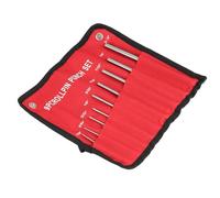 Akozon Trousse de Chasse-goupilles en Acier, Outil | Haute dureté, pointes coniques inversées, sac de transport portable, différentes tailles pour différents besoins.