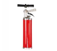 AKPHBKFG Déboucheur de canalisations, Outil Manuel de débouchage avec manomètre et Pompe intégrée, Facile à Utiliser pour Toilettes, Baignoire, évier de Cuisine et Siphon de Sol Red Plastic