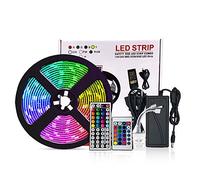 AKT Étanche Ruban LED 10M (32.8FT) Lights SMD 5050 RGB Dimmer Multicolore Kit Eclairage à Changer pour Accueil Cuisine Noël Mariage Fête