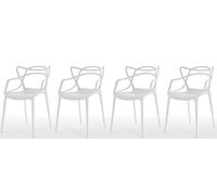 Aktion Masters Chaise 4-er Set Kartell - 8058967157765