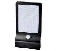 AKTIVE 61534 - lampadaire Solaire d'Extérieur à LED avec Détecteur de Mouvement, Lampe LED, Éclairage Continu Entre 6 et 8 Heures, 36 LED, 300 Lumens, Étanche, lampadaires Solaires