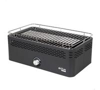 Aktive Barbecue rectangulaire sans fumée Argenté 42 x 23 cm