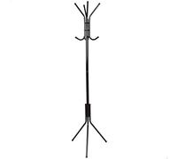 AKTIVE Max Home 18808 Portemanteau sur pied, 45 x 40 x 170 cm, poids maximum supporté 8 kg, avec 8 cintres, pour chapeaux, manteaux et accessoires