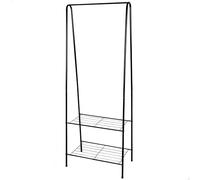 AKTIVE Max Home 18810 Porte-vêtements 60 x 35 x 151 cm, poids maximum supporté 15 kg, avec deux étagères pour chaussures, accessoires, rangement