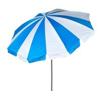 Aktive Twister Ø220cm Uv50 Inclinable Mast Beach Umbrella Bleu Ø220 cm