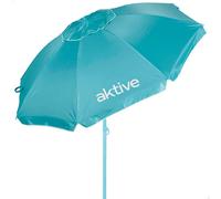 Aktive Parasol De Plage 62485 220 Cm Tiltable Upf50+